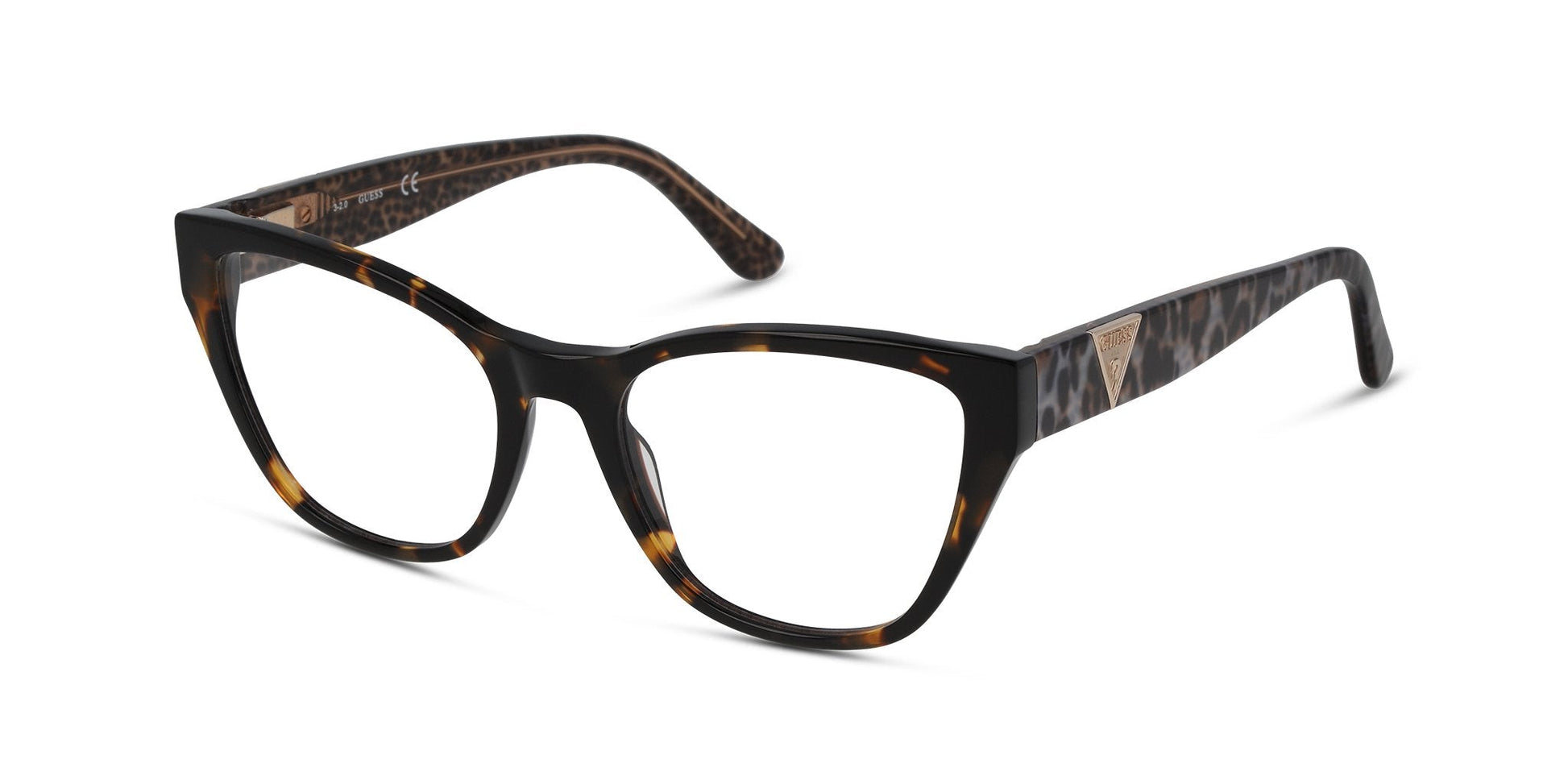 Lente Oftálmico Guess GU2828 Havana-Más Visión México