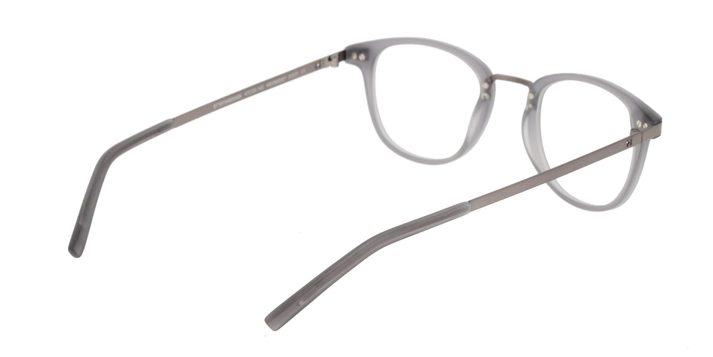 Lente Oftálmico Heritage HEOM0067 Gris-Más Visión México