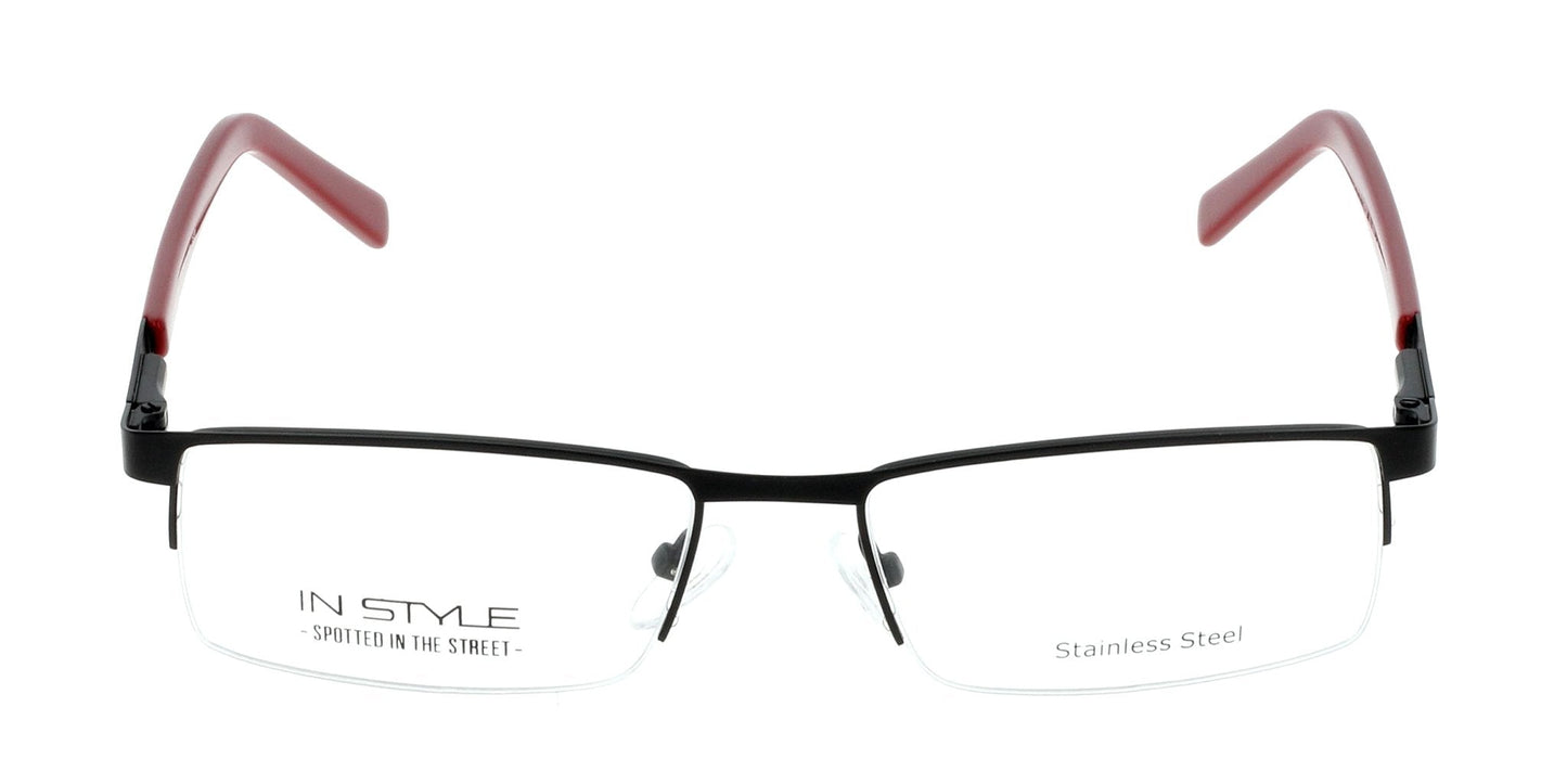 Lente Oftálmico In Style ISAM33BR Negro-Más Visión México