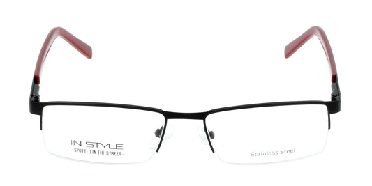 Lente Oftálmico In Style ISAM33BR Negro-Más Visión México