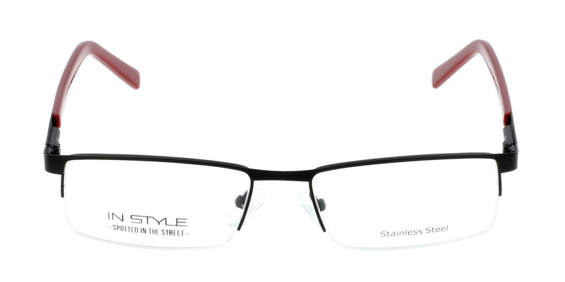 Lente Oftálmico In Style ISAM33BR Negro-Más Visión México