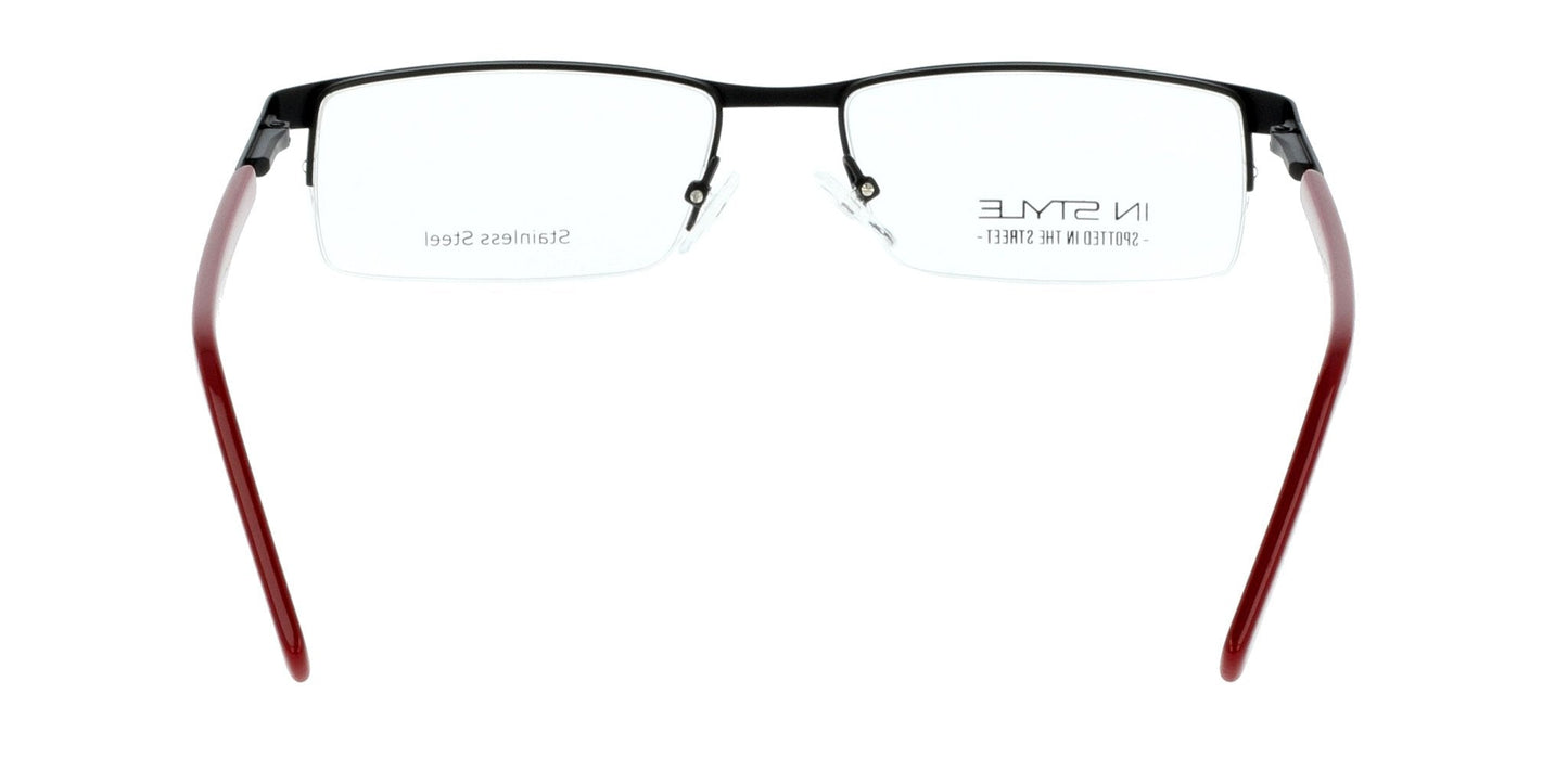 Lente Oftálmico In Style ISAM33BR Negro-Más Visión México