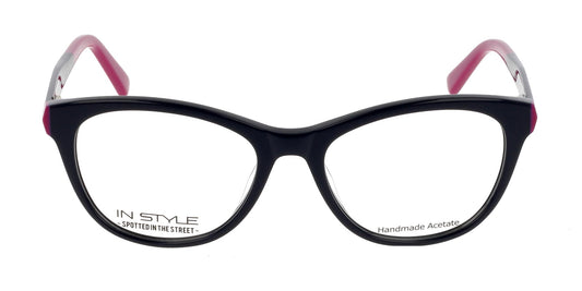 Lente Oftálmico In Style ISDF08 Negro-Más Visión México