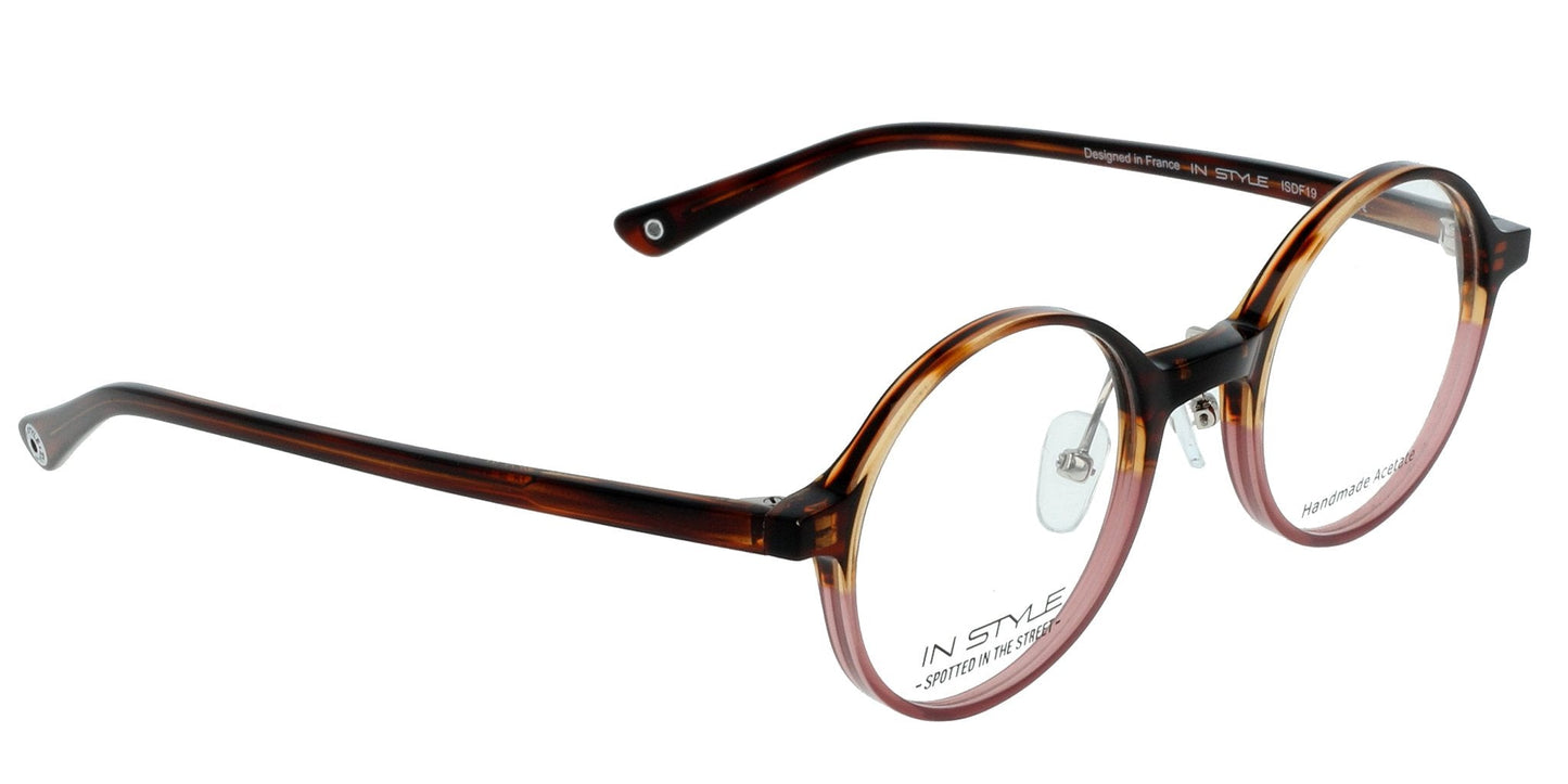 Lente Oftálmico In Style ISDF19 Café-Más Visión México