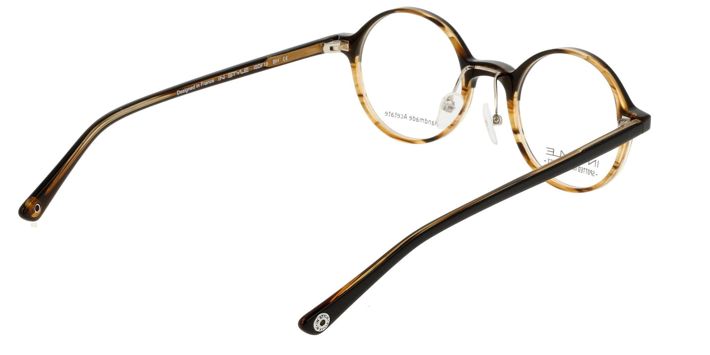 Lente Oftálmico In Style ISDF19 Negro-Más Visión México