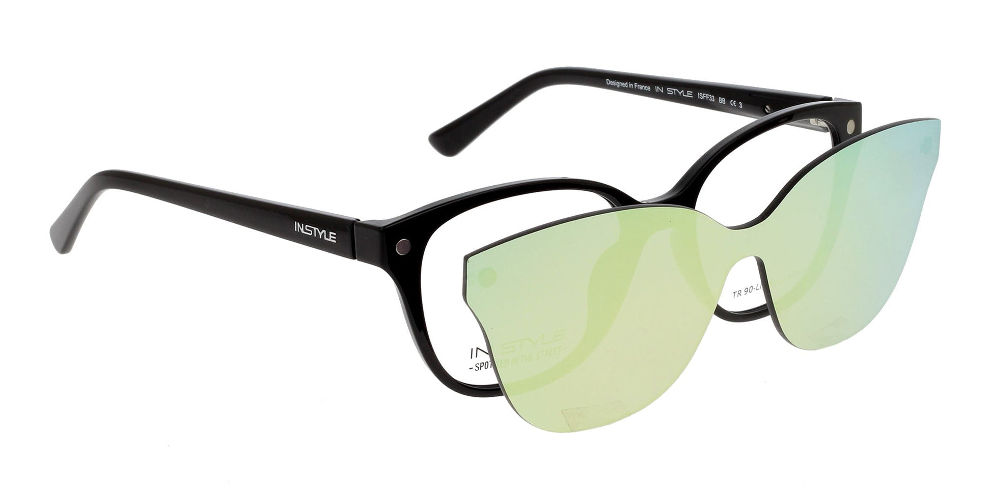 Lente Oftálmico In Style ISFF33 Negro-Más Visión México