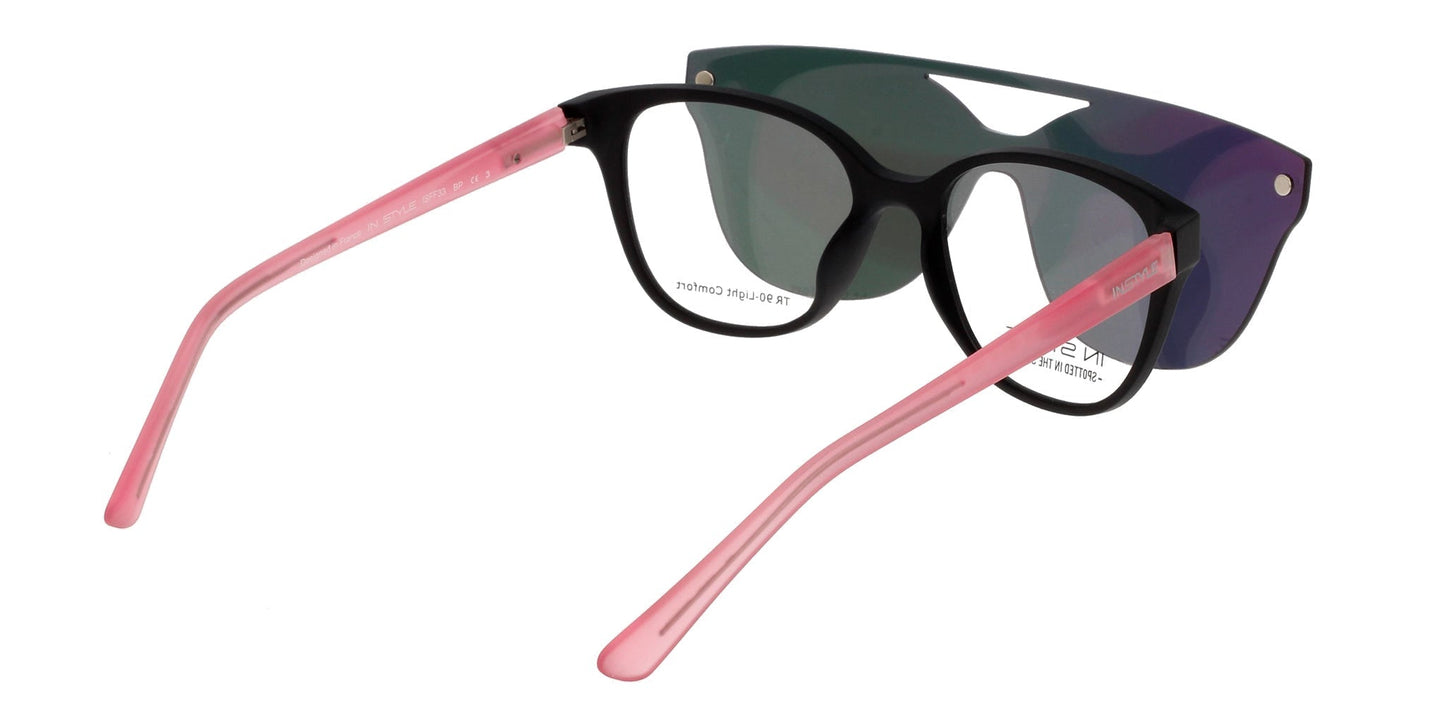 Lente Oftálmico In Style ISFF33 Negro-Más Visión México