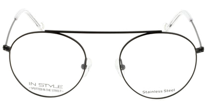 Lente Oftálmico In Style ISHM22 Negro-Más Visión México