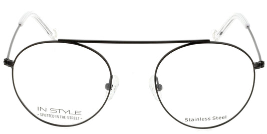 Lente Oftálmico In Style ISHM22 Negro-Más Visión México