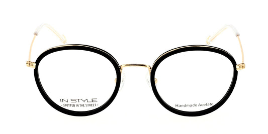 Lente Oftálmico In Style ISHM29 Negro-Más Visión México