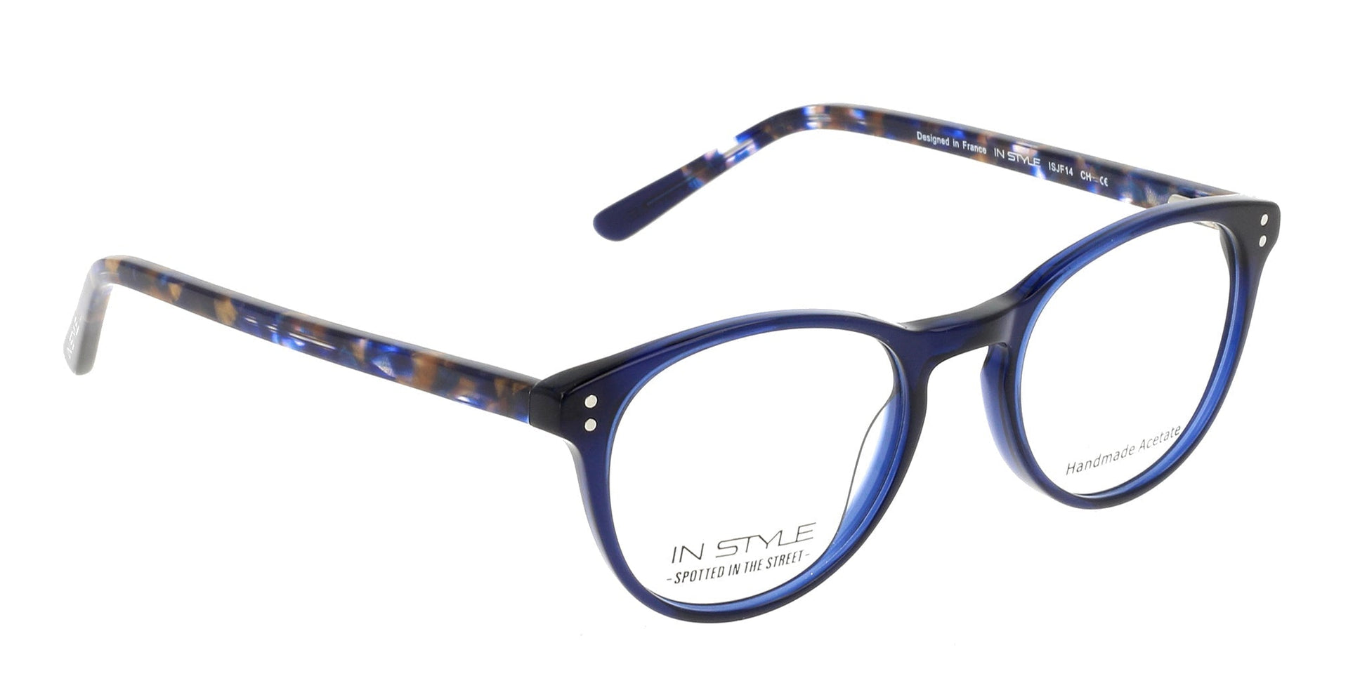 Lente Oftálmico In Style ISJF14 Azul-Más Visión México