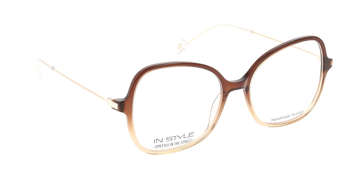 Lente Oftálmico In Style ISKF12 Dorado-Más Visión México