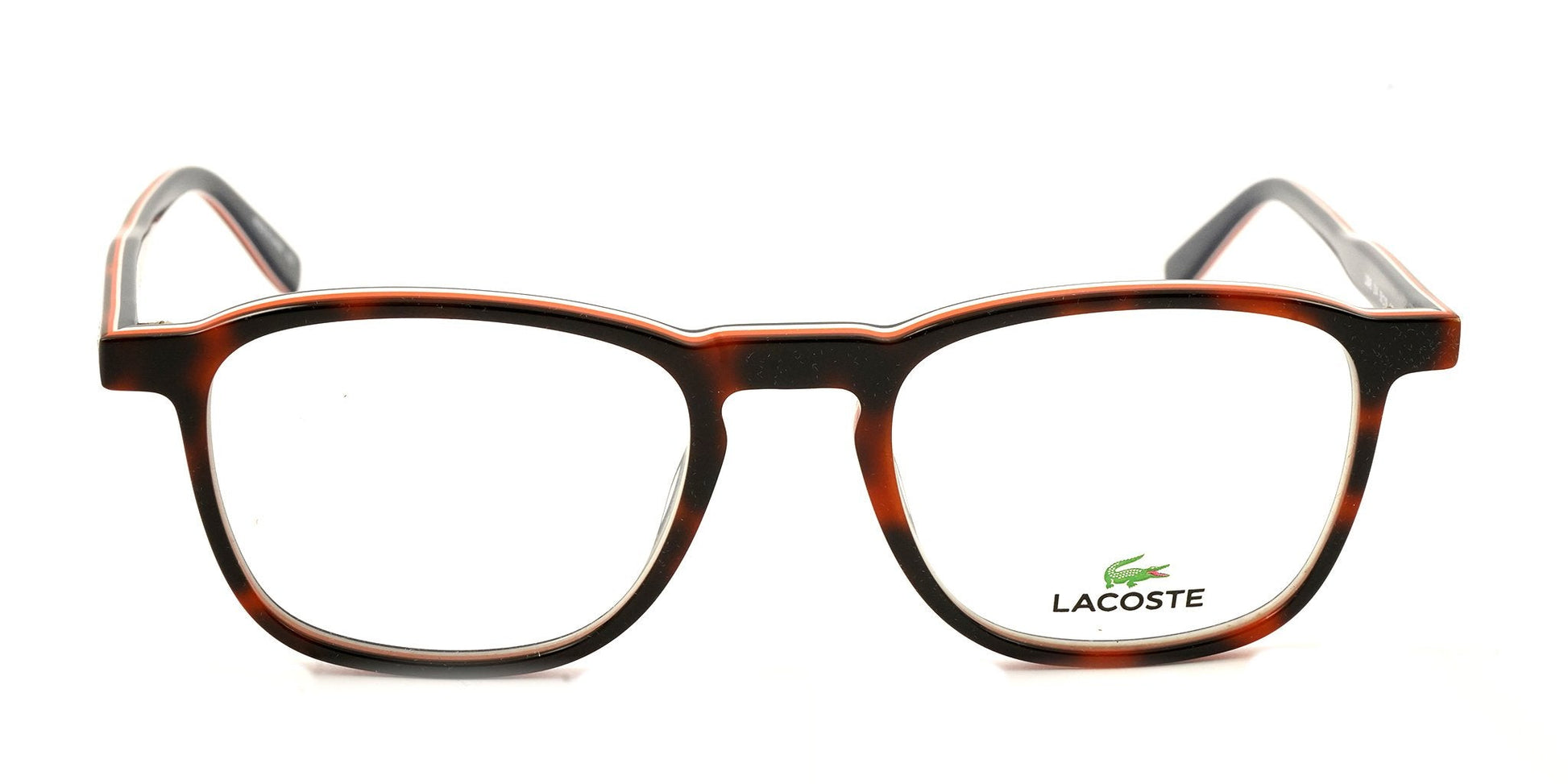 Lente Oftálmico Lacoste L2845 Havana-Más Visión México