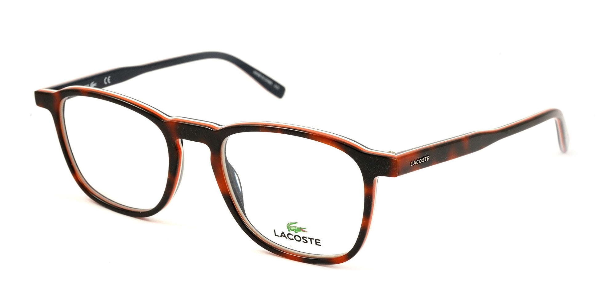Lente Oftálmico Lacoste L2845 Havana-Más Visión México