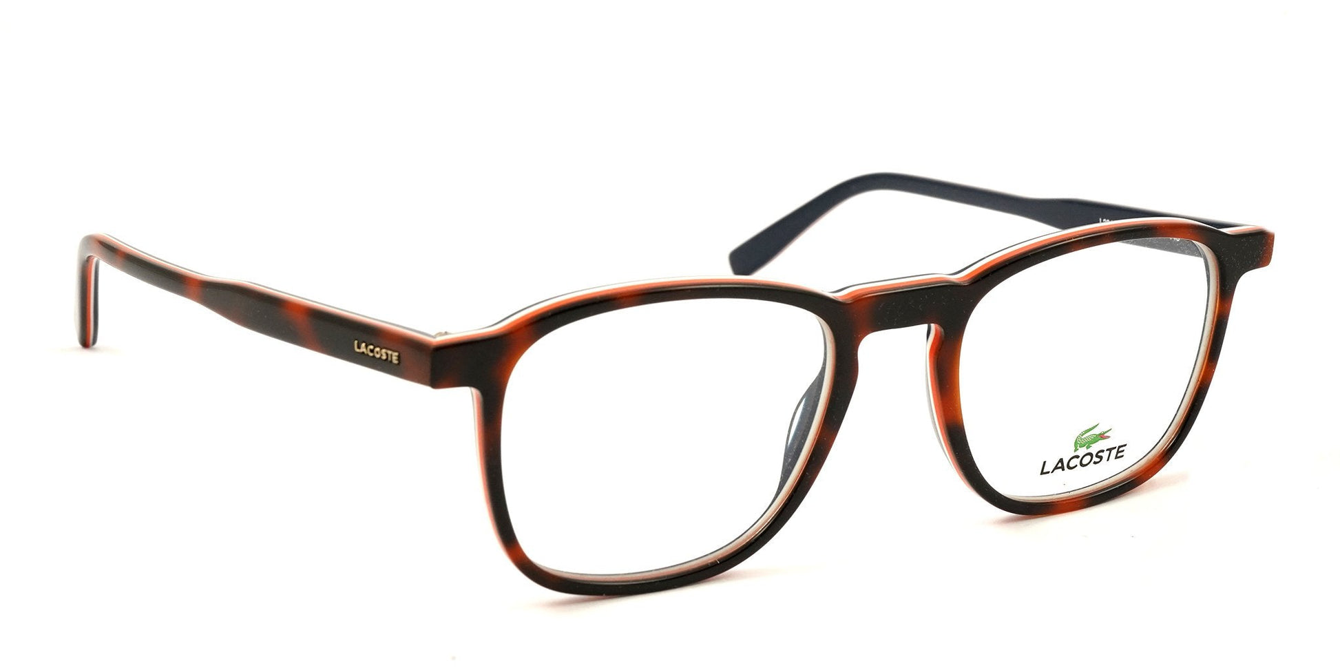 Lente Oftálmico Lacoste L2845 Havana-Más Visión México