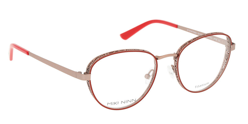 Lente Oftálmico Miki Ninn MNOF5002 Rojo-Más Visión México