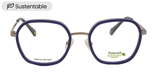 Lente Oftálmico Polaroid PLDD419 Azul-Más Visión México