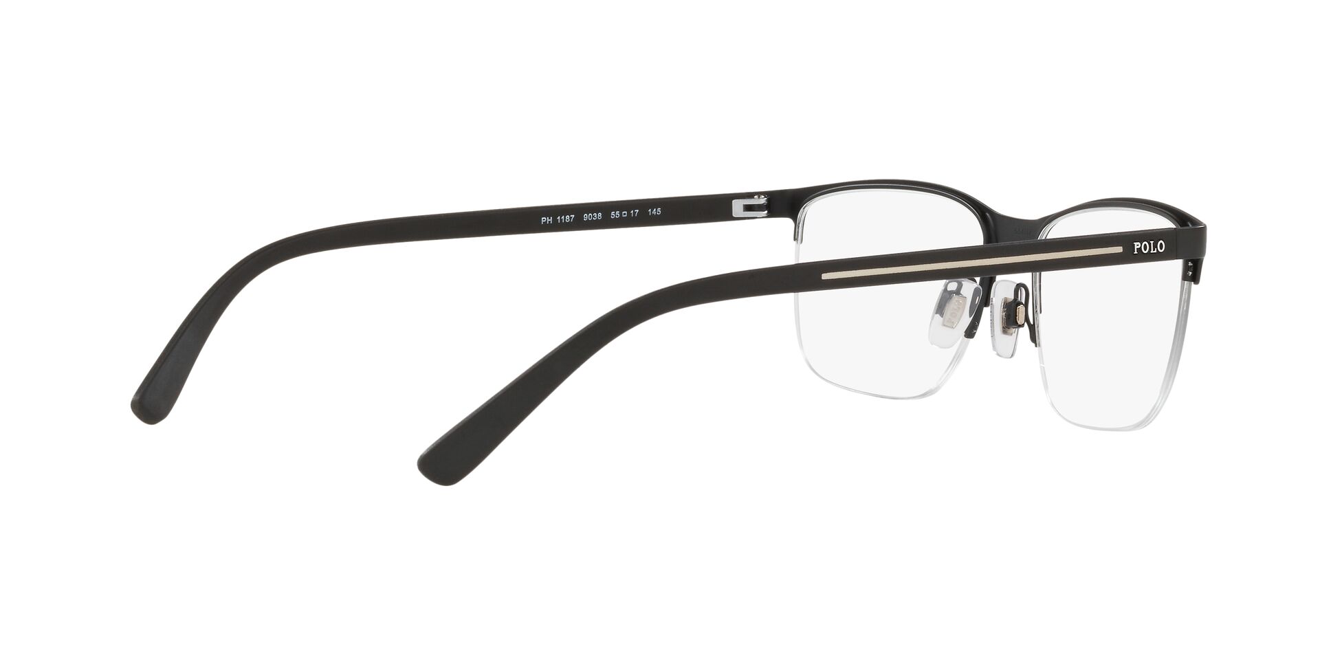 Lente Oftálmico Polo PH1187 Negro-Más Visión México