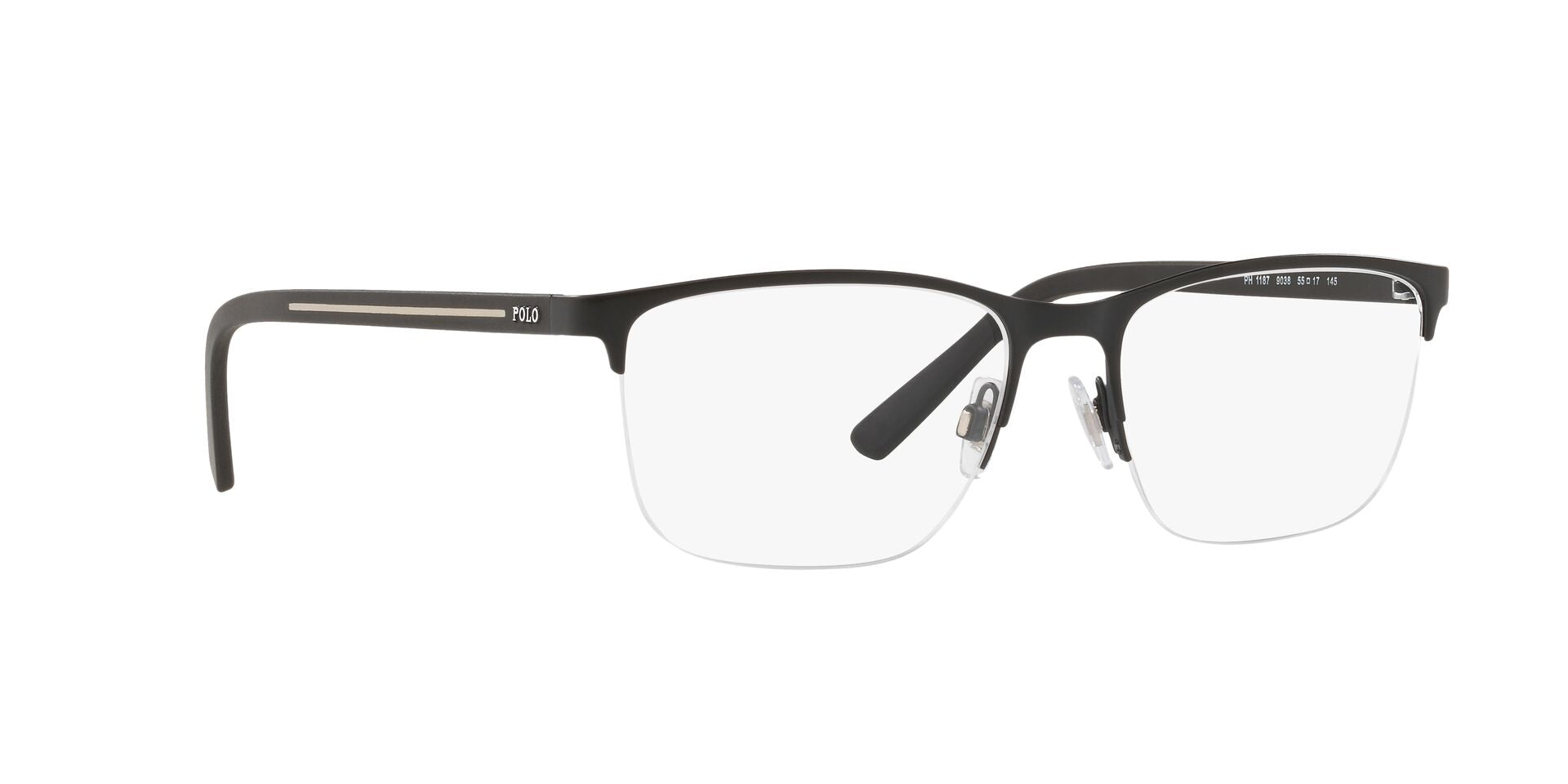 Lente Oftálmico Polo PH1187 Negro-Más Visión México