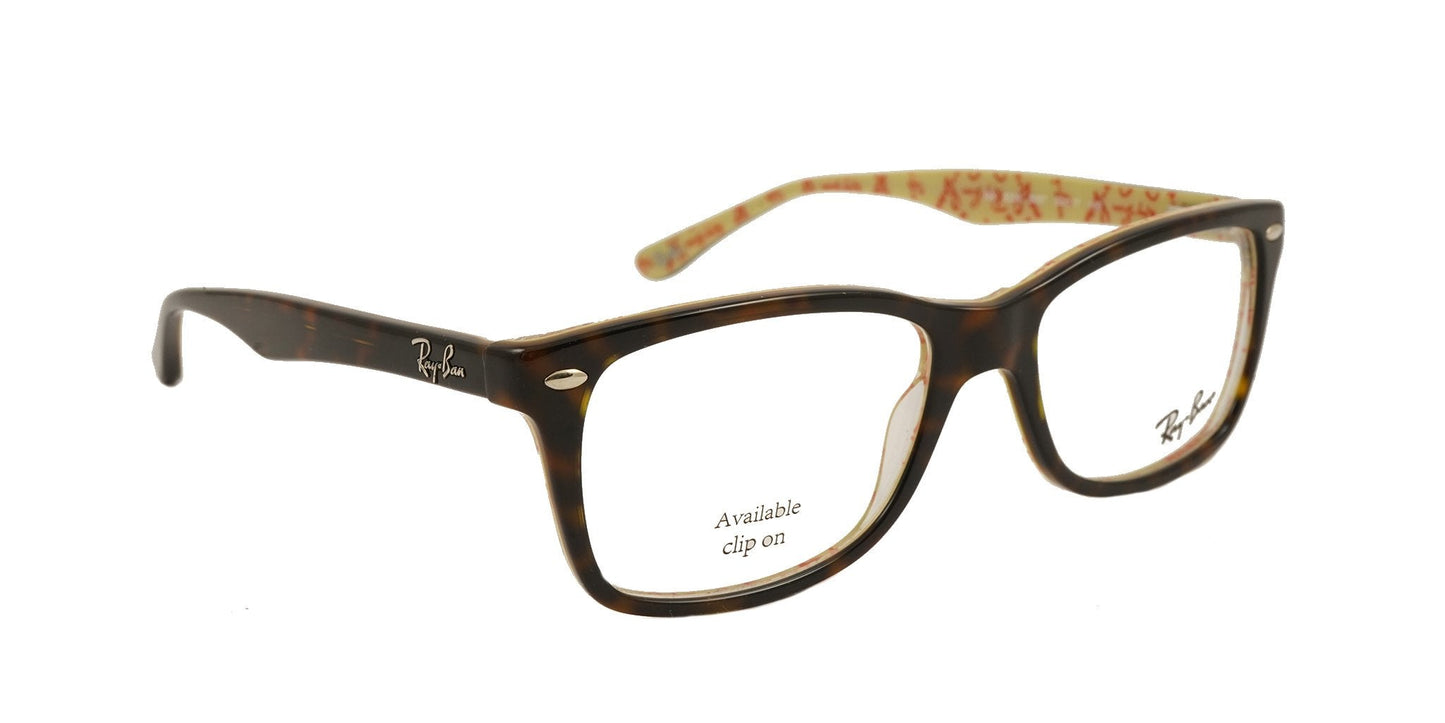 Lente Oftálmico Ray Ban RB5228AO Café-Más Visión México