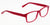 Lente Oftálmico Seen SNBF09 Rojo-Más Visión México