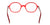 Lente Oftálmico Seen SNJK04 Rojo-Más Visión México