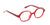 Lente Oftálmico Seen SNJK04 Rojo-Más Visión México