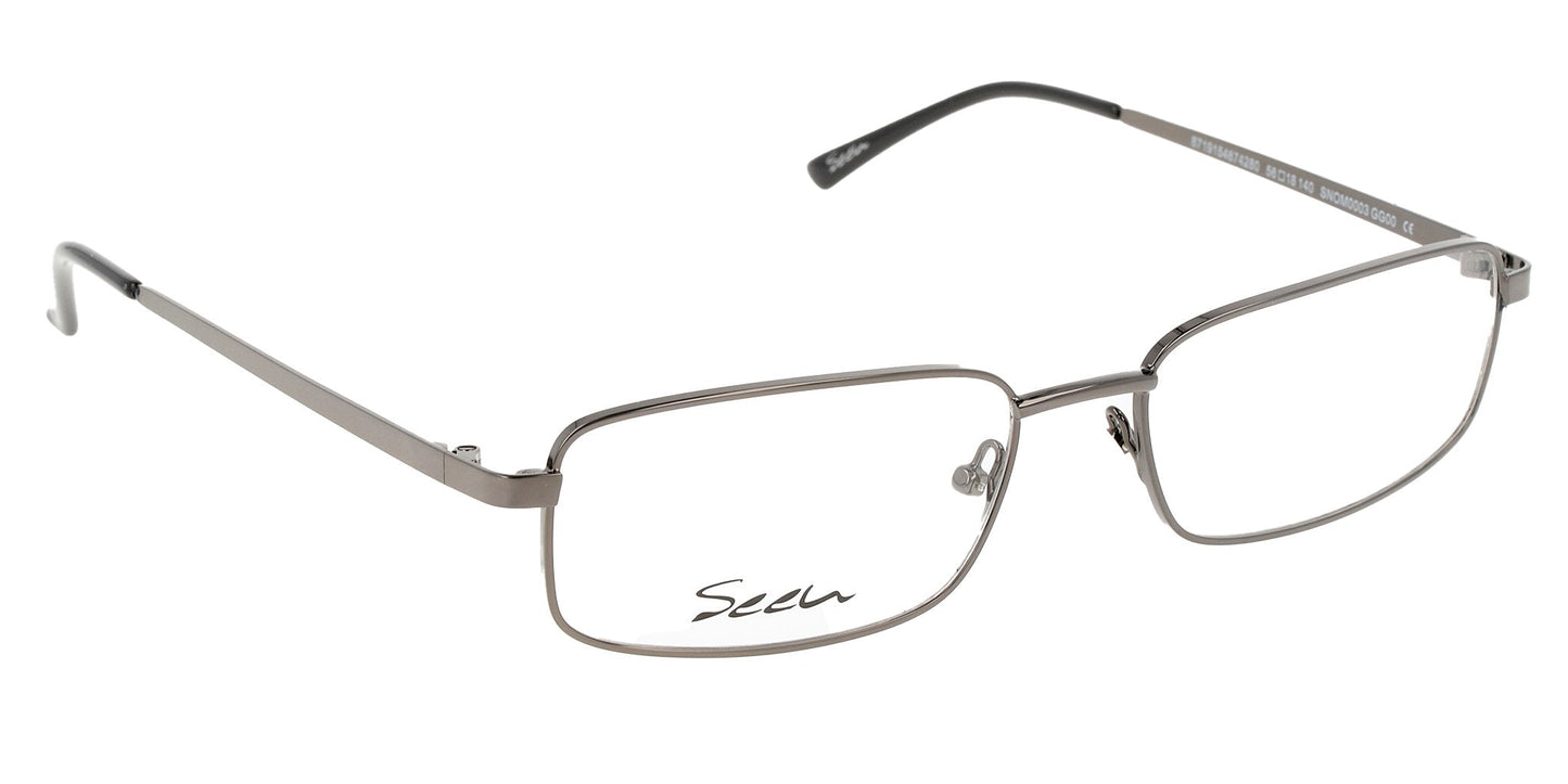 Lente Oftálmico Seen SNOM0003 Plata-Más Visión México
