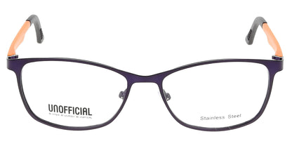 Lente Oftálmico Unofficial UNOF0145 Violeta-Más Visión México