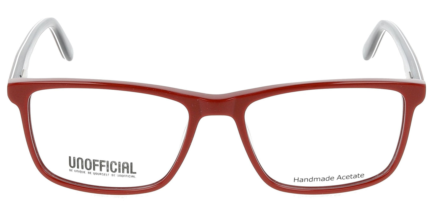 Lente Oftálmico Unofficial UNOM0023 Rojo-Más Visión México