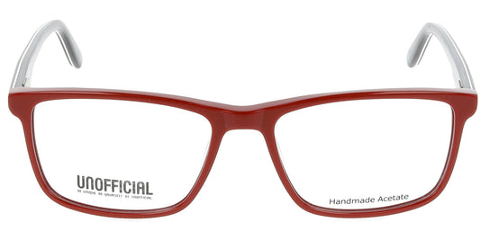 Lente Oftálmico Unofficial UNOM0023 Rojo-Más Visión México