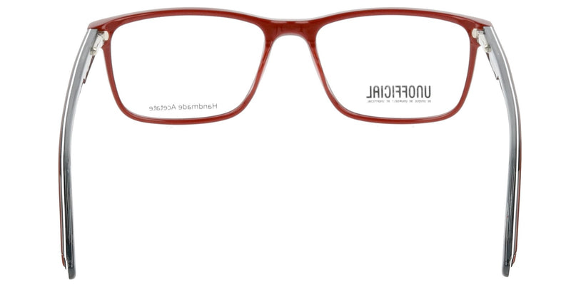 Lente Oftálmico Unofficial UNOM0023 Rojo-Más Visión México