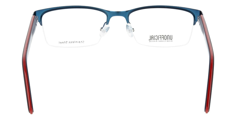 Lente Oftálmico Unofficial UNOM0026 Azul-Más Visión México