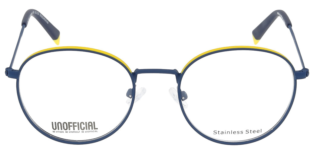 Lente Oftálmico Unofficial UNOM0033 Azul-Más Visión México