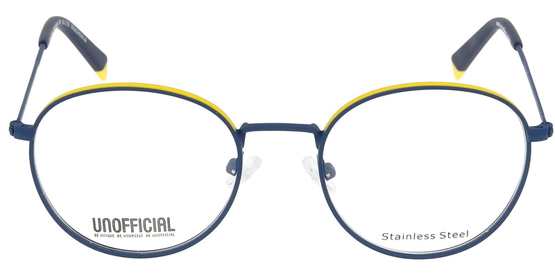 Lente Oftálmico Unofficial UNOM0033 Azul-Más Visión México