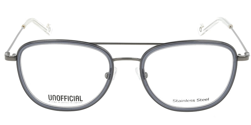 Lente Oftálmico Unofficial UNOM0069 Gris-Más Visión México