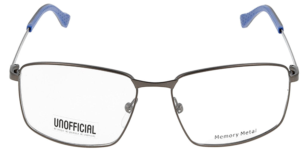 Lente Oftálmico Unofficial UNOM0087 Gris-Más Visión México