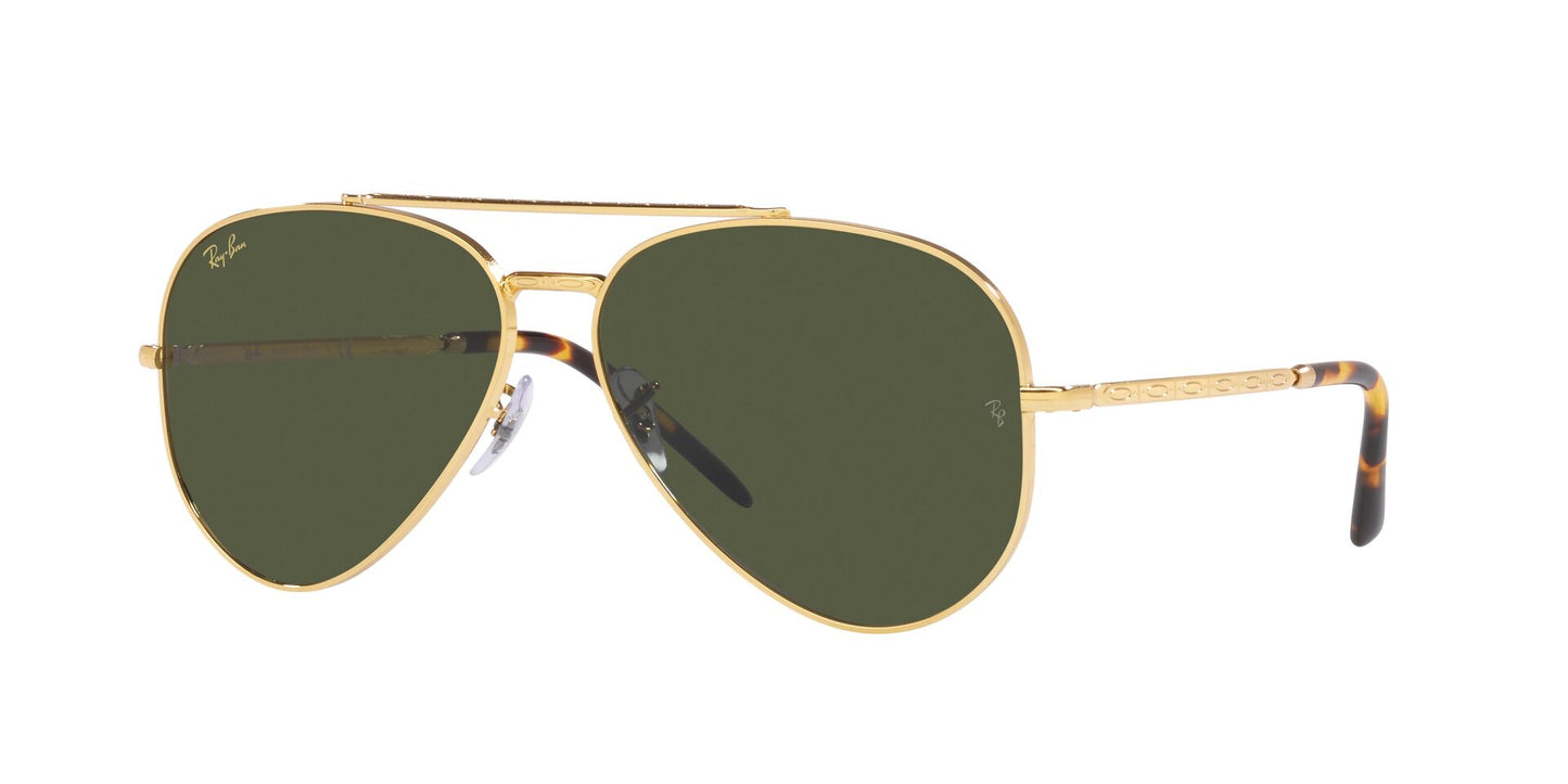 Lentes de Sol Ray Ban RB3625 New Aviator Dorado