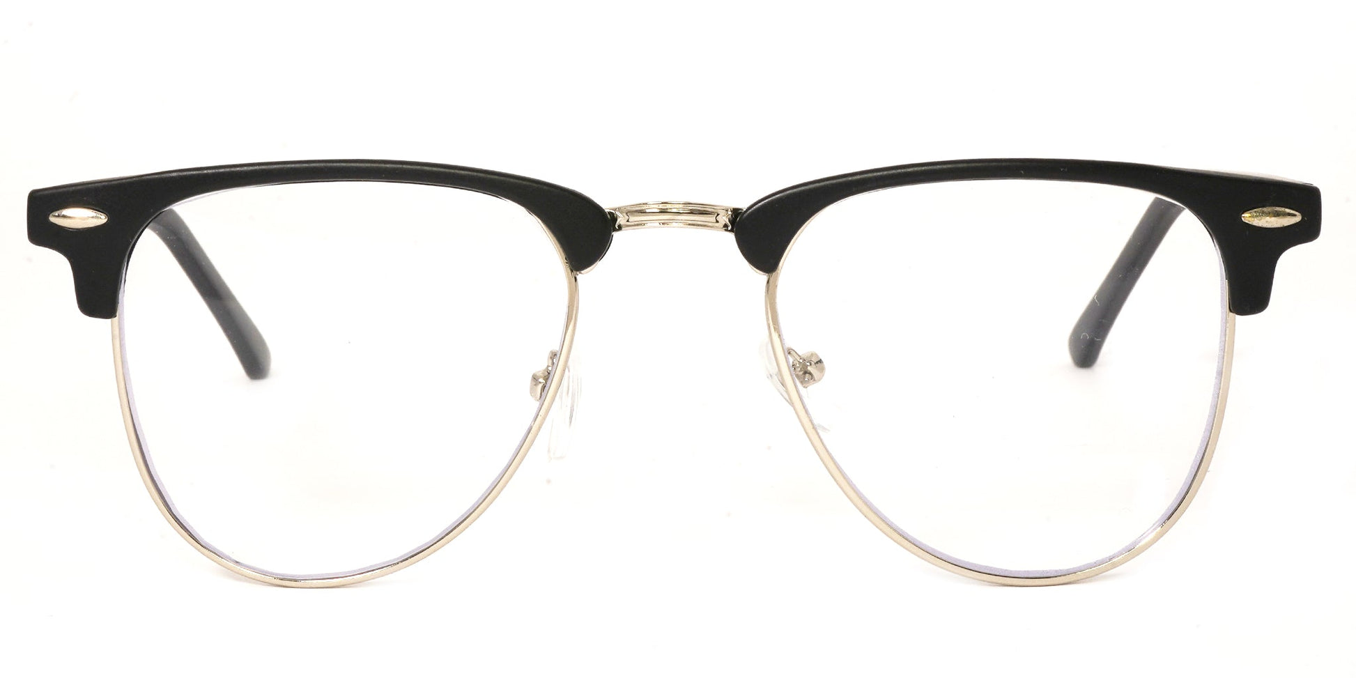 Lentes Blue Light sin graduación Dorado-Más Visión México
