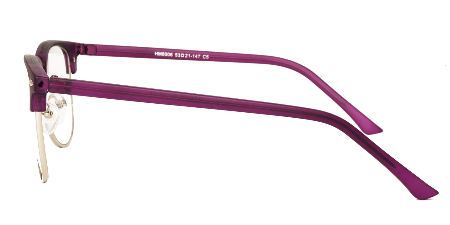 Lentes Blue Light sin graduación Morado-Más Visión México