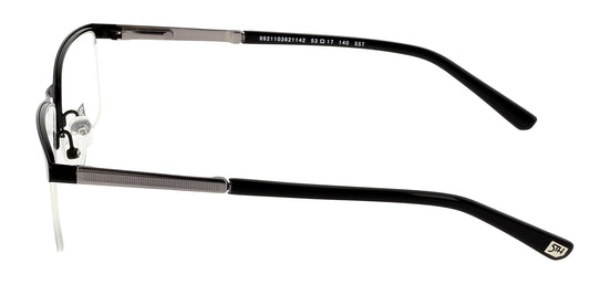 Lentes Blue Light sin graduación Negro-Más Visión México