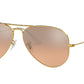 Lentes de Sol Ray Ban RB3025 Dorado-Más Visión México
